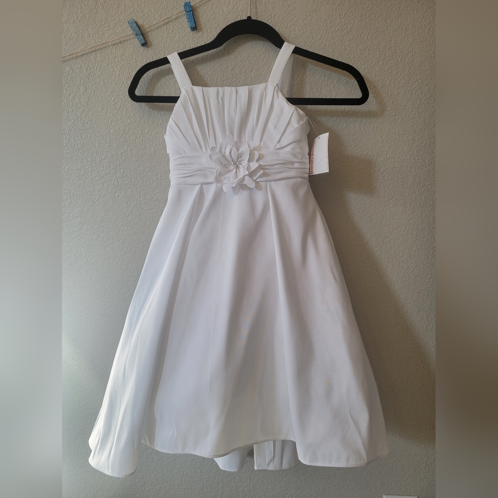 David's Bridal flower girl dress,  size 5